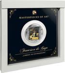 Silver Three Ounces 2020 Goya - Christ in Gethsemane: Photo Coin, Cook Islands, Silver Three Ounces 2020 Christ in Gethsemane / thumbnail