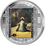 Silver Three Ounces 2020 Goya - Christ in Gethsemane: Photo Coin, Cook Islands, Silver Three Ounces 2020 Christ in Gethsemane / thumbnail