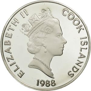 Cook Islands / Fifty Dollars 1988 Alexander the Great - obverse photo