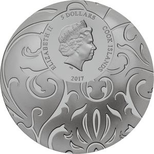 Cook Islands / Silver Ounce 2017 Scarab - Black Kingdom - obverse photo