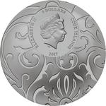 Silver Ounce 2017 Scarab - Black Kingdom: Photo Coin, Cook Islands, Silver Ounce 2017 Scarab - Black Kingdom / thumbnail