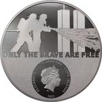 Cook Islands / Silver Kilo 2021 Real Heroes - Firefighter - obverse photo
