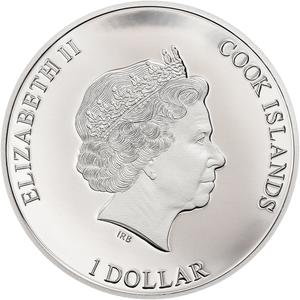 Cook Islands / One Dollar Silver 2019 Hudson River Incident - obverse photo
