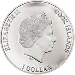 One Dollar Silver 2019 Hudson River Incident: Photo Coin, Cook Islands, One Dollar Silver 2019 Hudson River Incident / thumbnail