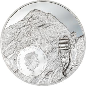 Cook Islands / Silver Kilo 2023 Mt Everest - First Ascent - obverse photo