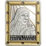 Cook Islands / Five Dollars Silver 2016 Sancta Mater Teresia - reverse photo