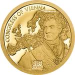 Cook Islands / Gold Half Gram 2014 Congress of Vienna - reverse photo