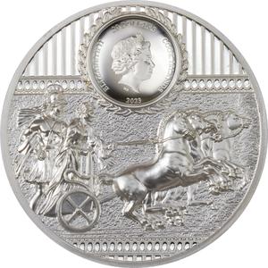 Cook Islands / Silver Three Ounces 2023 Sparta - obverse photo