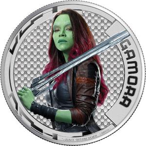 Cook Islands / Silver Half Ounce 2017 Gamora - reverse photo