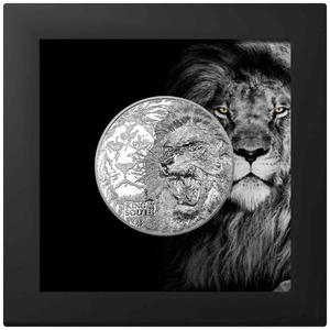 Cook Islands / Silver Three Ounces 2023 Nature Kings - Lion - obverse photo