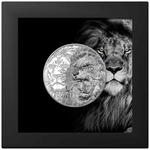 Silver Three Ounces 2023 Nature Kings - Lion: Photo Coin, Cook Islands, Silver Three Ounces 2023 Nature Kings - Lion / thumbnail