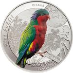 Silver Half Ounce 2016 Rimatara Lorikeet: Photo Coin, Cook Islands, Silver Half Ounce 2016 Rimatara Lorikeet / thumbnail