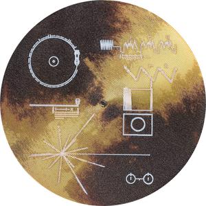 Cook Islands / Silver Half Ounce 2020 Golden Record – Voyager - reverse photo