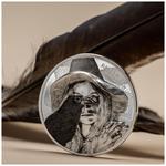Silver Two Ounces 2022 Raven Witch: Photo Coin, Cook Islands, Silver Two Ounces 2022 Raven Witch / thumbnail