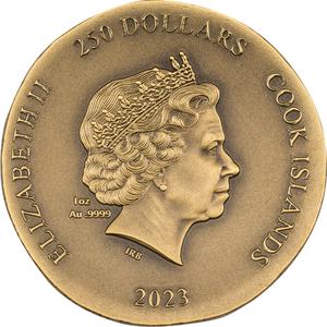 Cook Islands / Gold Ounce 2023 Numismatic Icons - Arethusa - obverse photo