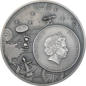 Cook Islands / Silver Two Ounces 2023 Historic Instruments - Astrolabe - obverse photo