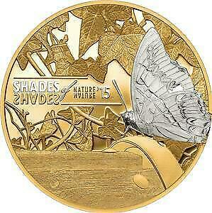 Cook Islands / Silver Twenty-five Grams 2015 Butterfly - reverse photo