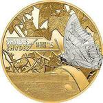 Silver Twenty-five Grams 2015 Butterfly: Photo Coin, Cook Islands, Silver Twenty-five Grams 2015 Butterfly / thumbnail