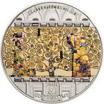 Silver Three Ounces 2018 Gustav Klimt - Tree of Life: Photo Coin, Cook Islands, Silver Three Ounces 2018 Gustav Klimt - Tree of Life / thumbnail