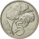 Five Cents 1992: Photo Coin, Cook Islands, Five Cents 1992 / thumbnail