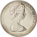 Twenty Cents 1978: Photo Coin, Cook Islands, Twenty Cents 1978 / thumbnail
