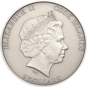 Cook Islands / Silver Ounce 2016 Space Shuttle - obverse photo