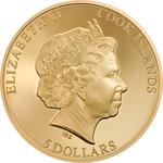 Five Dollars Silver 2018 Shades of Nature - Sungazer Lizard: Photo Coin, Cook Islands, Five Dollars Silver 2018 Shades of Nature - Sungazer Lizard / thumbnail