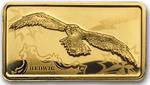 Gold Half Gram 2020 Harry Potter - Hedwig: Photo 2020 Cook Islands 1/2 Gram Gold Harry Potter Ingot (Hedwig) / thumbnail