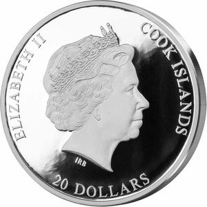 Cook Islands / Silver Three Ounces 2020 Goya - Christ in Gethsemane - obverse photo