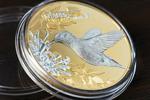 Silver Twenty-five Grams 2017 Hummingbird: Photo Coin, Cook Islands, Silver Twenty-five Grams 2017 Hummingbird / thumbnail