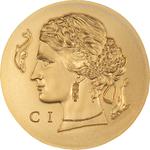 Cook Islands / Gold Half Gram 2023 Numismatic Icons - Arethusa - reverse photo