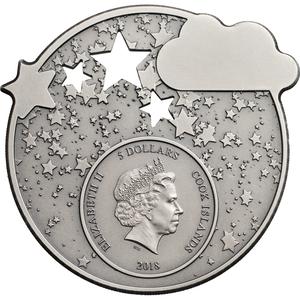 Cook Islands / Silver Ounce 2018 Lullaby - Dreaming Boy - obverse photo