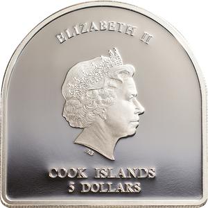 Cook Islands / Five Dollars Silver 2012 Concilium Vaticanum II - obverse photo