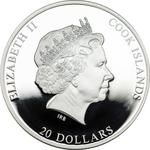 Silver Three Ounces 2015 Claude Monet: Photo Coin, Cook Islands, Silver Three Ounce 2015 Claude Monet / thumbnail