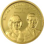 Ten Dollars Gold 2005 Royal Wedding - Charles and Camilla: Photo Coin, Cook Islands, Ten Dollars Gold 2005 Royal Wedding - Charles and Camilla / thumbnail