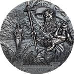 Silver Three Ounces 2021 Cronus: Photo Coin, Cook Islands, Silver Three Ounces 2021 Cronus / thumbnail