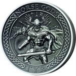 Cook Islands / Silver Two Ounces 2015 Norse Gods - Tyr - reverse photo
