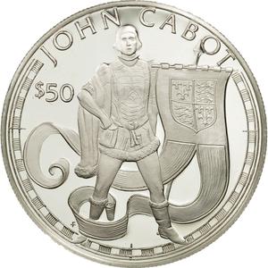 Cook Islands / Fifty Dollars 1988 John Cabot - reverse photo