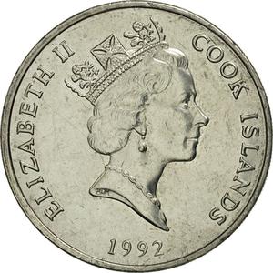 Cook Islands / Twenty Cents 1992 - obverse photo