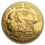 One Hundred Dollars 1976 US Bicentennial: Photo Coin, Cook Islands, One Hundred Dollars 1976 US Bicentennial / thumbnail