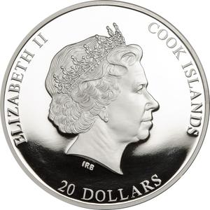 Cook Islands / Silver Three Ounces 2014 Michelangelo's Pietà - obverse photo