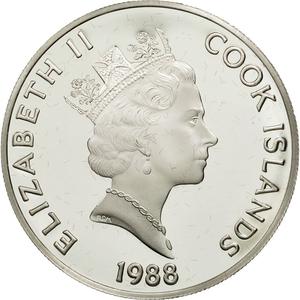 Cook Islands / Fifty Dollars 1988 Vasco de Balboa - obverse photo