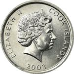 One Cent 2003 Pointer Dog: Photo Coin, Cook Islands, One Cent 2003 Pointer Dog / thumbnail