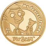 Gold Half Gram 2021 Mr Bean: Photo Coin, Cook Islands, Gold Half Gram 2021 Mr Bean / thumbnail