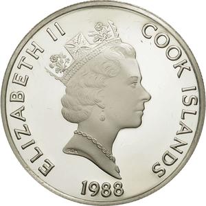 Cook Islands / Fifty Dollars 1988 Bartolomeu Diaz - obverse photo