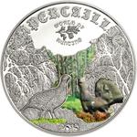 Cook Islands / Silver Half Ounce 2015 Capercaillie - reverse photo