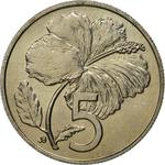 Five Cents 1983: Photo Coin, Cook Islands, Five Cents 1983 / thumbnail