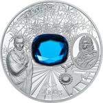 Silver Two Ounces 2016 Hope Diamond: Photo Coin, Cook Islands, Silver Two Ounces 2016 Hope Diamond / thumbnail