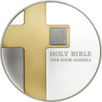 Silver Ounce 2016 The Holy Bible - Four Gospels: Photo Coin, Cook Islands, Silver Ounce 2016 The Holy Bible - Four Gospels / thumbnail