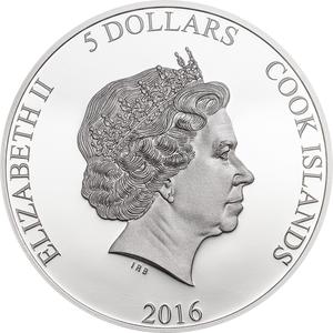 Cook Islands / Silver Ounce 2016 The Great Tea Race - obverse photo